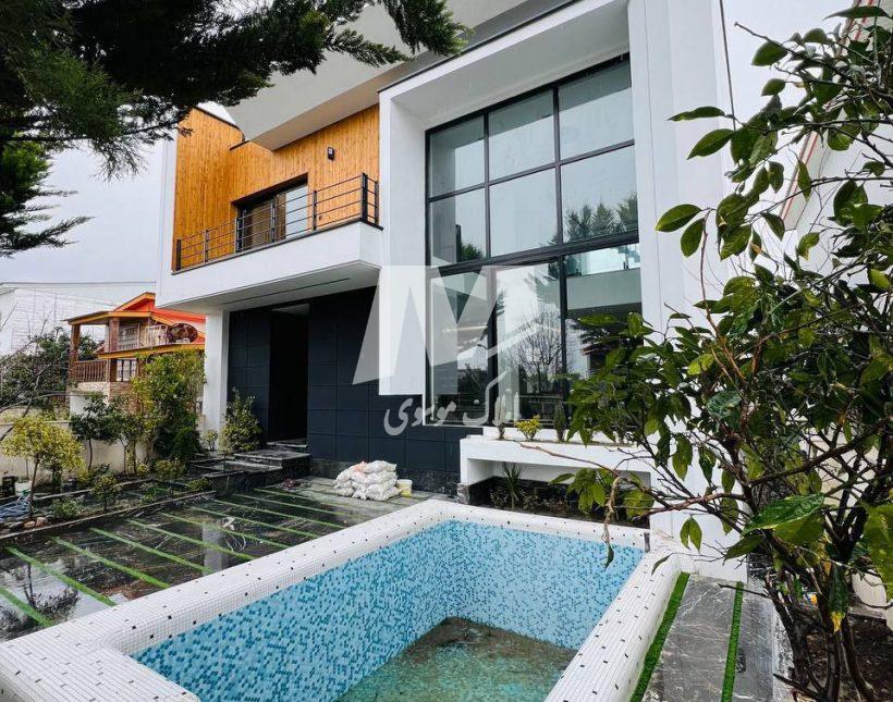 خرید ویلای دوبلکس مدرن با استخر روباز در سعادت‌ آباد چمستان | ۳۰۰ متر