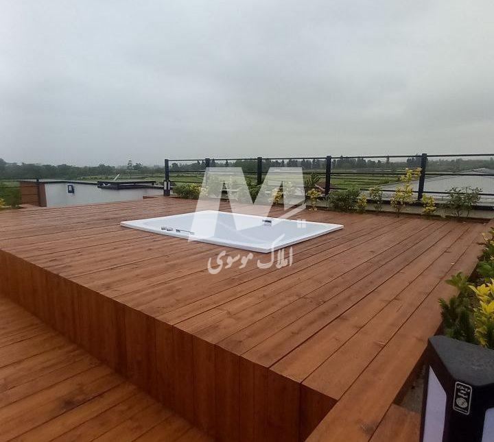 خرید ویلای دوبلکس مدرن با استخر روباز در سعادت آباد چمستان | ۳۰۰ متر