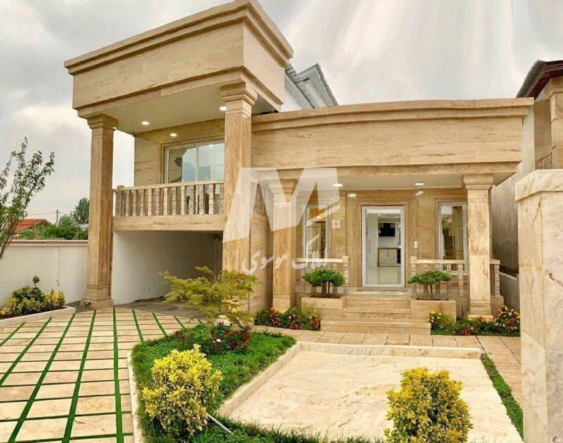 خرید ویلا نما سنگ ۳۰۰ متری در بهدشت چمستان | ۳۰۰ متر