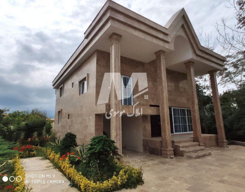 خرید ویلا نما سنگ ۳۷۰ متری در رمشی چمستان | ۳۷۰ متر