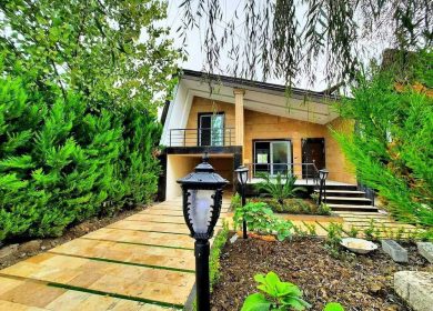 خرید ویلا باغ ۳۲۰ متری با روف در اناده چمستان | ۳۲۰ متر