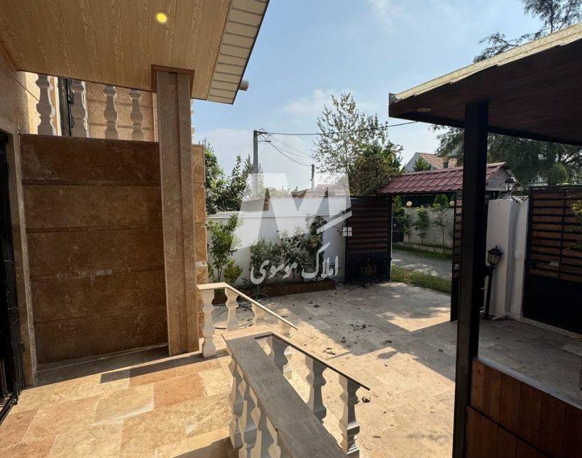 خرید ویلا نیم پیلوت نما سنگ ویو ابدی 200 متری آهودشت چمستان | 200 متر