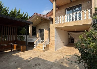 خرید ویلا نیم پیلوت نما سنگ ویو ابدی 200 متری آهودشت چمستان | 200 متر