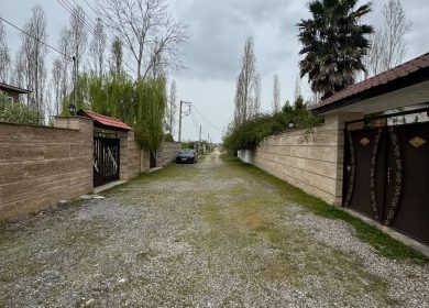 خرید زمین ویو ابدی داخل شهرک داخل بافت قطعه بندی گنجیاب نور | 1200 متر