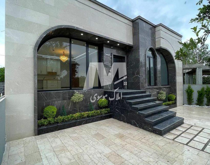 خرید ویلای همکف ارزان سند دار اقساطی شهرکی نوساز در چمستان ۲۵۰ متری | ۲۵۰ متر