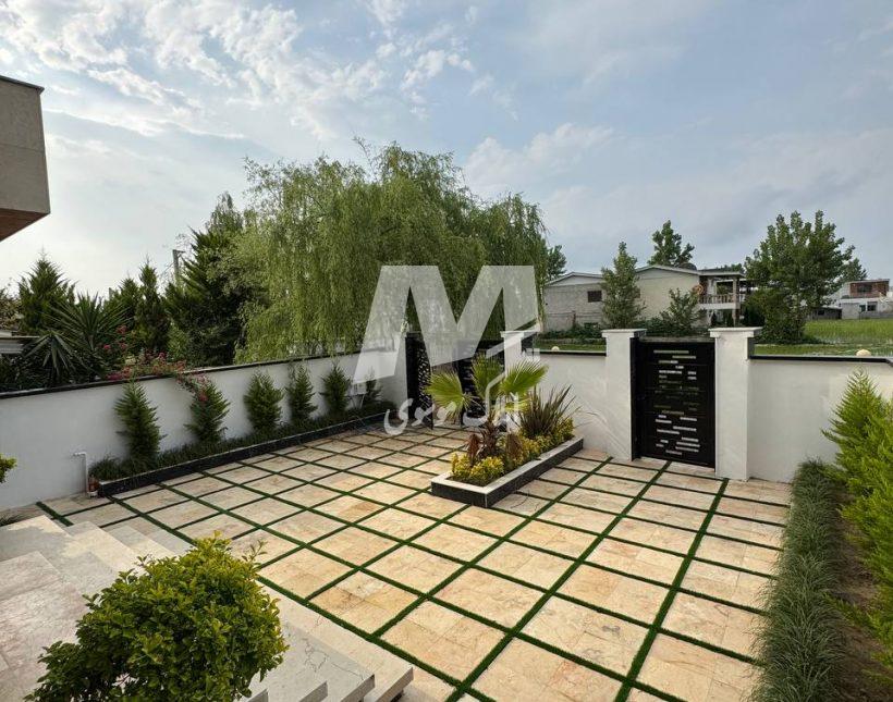 خرید ویلا نیم پیلوت نما مدرن استخر دار 230 متری بهدشت چمستان | 230 متر