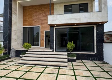 خرید ویلا نیم پیلوت نما مدرن استخر دار 230 متری بهدشت چمستان | 230 متر