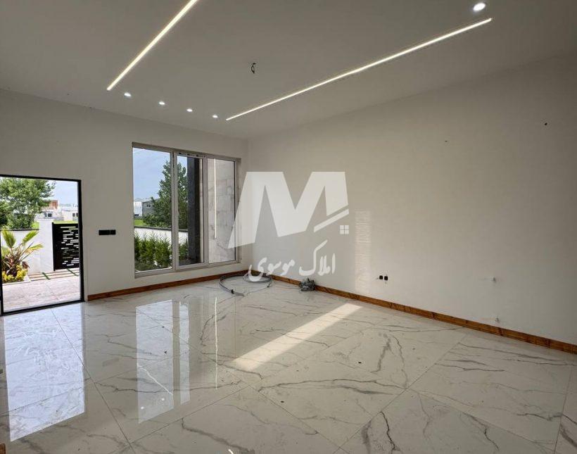 خرید ویلا نیم پیلوت نما مدرن استخر دار 230 متری بهدشت چمستان | 230 متر