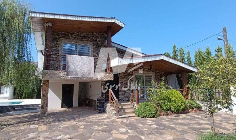 خرید ویلا باغ ۳۵۰ متری سند دار در عبدالله اباد چمستان | ۳۵۰ متر