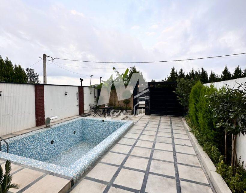 ویلا باغ استخر دار نزدیک دریای نور ۲۶۰ متری دوخوابه فرنیش | 260 متر