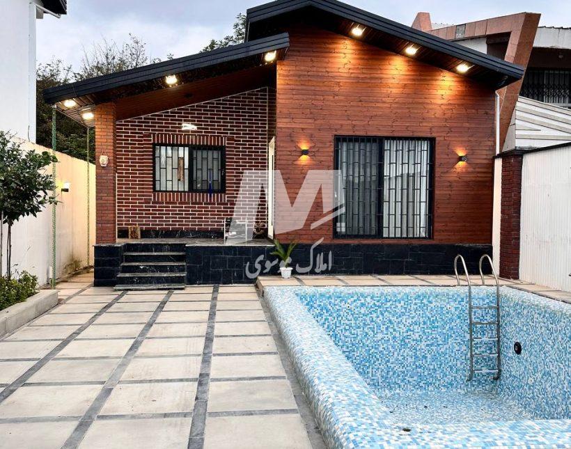 ویلا باغ استخر دار نزدیک دریای نور ۲۶۰ متری دوخوابه فرنیش | 260 متر