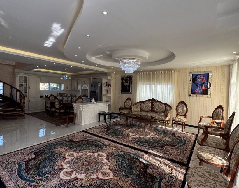 خرید ویلا ۳۵۰ متر زمین فرنیش کامل سند تک برگ امیرآباد | ۳۵۰ متر