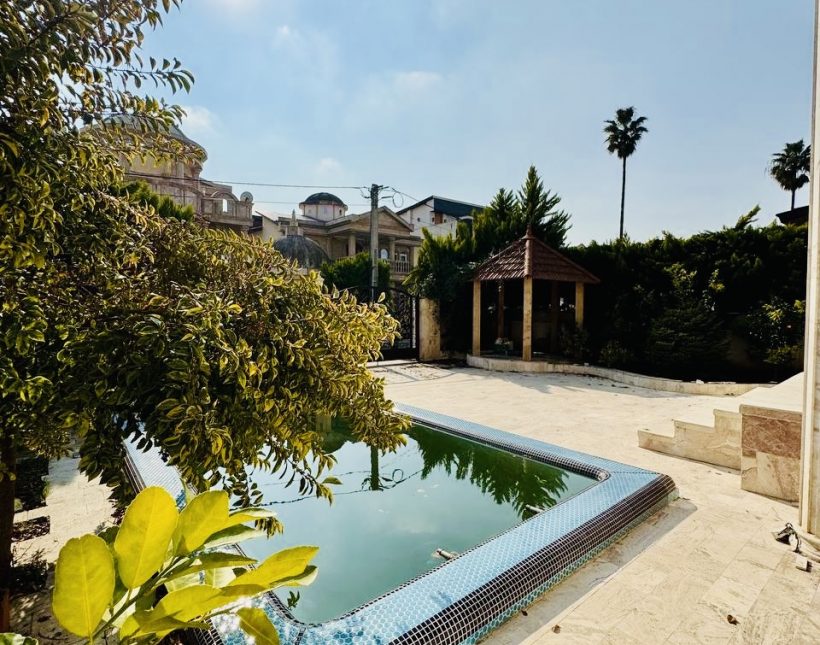 خرید ویلا ۳۵۰ متر زمین فرنیش کامل سند تک برگ امیرآباد | ۳۵۰ متر