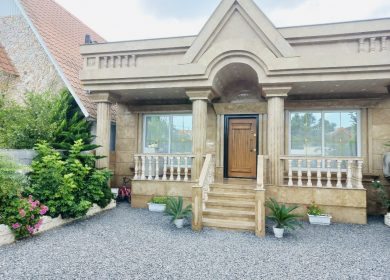 خرید ویلا فلت نما سنگ منطقه جنگلی ۲۴۰ متر زمین | ۲۴۰ متر