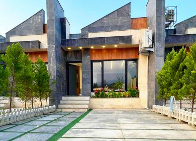 خرید ویلا فلت مینیمال مبله با دید کوه و جنگل چمستان بهدشت | ۲۰۰ متر