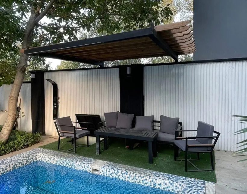 خرید ویلا باغ استخردار و فول امکانات چمستان | ۶۰۰ متر