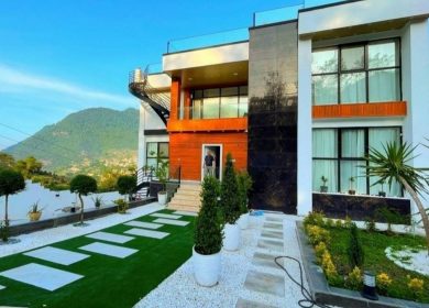 خرید ویلا تریبلکس مدرن ۶۰۰ متری استخر داخلی مبله | ۶۰۰ متر