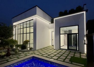 خرید ویلا فلت هوشمند استخردار ۳۰۰ متری فول مبله سند تک برگ | ۳۰۰ متر