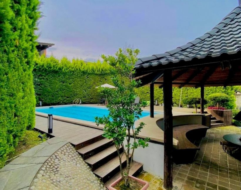 خرید ویلا باغ استخردار فول فرنیش شهرک هکتاری برند نور | ۴۰۰ متر