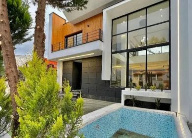 خرید ویلا همصفا چمستان ۳۰۰ متری مدرن هوشمند استخردار | ۳۰۰ متر