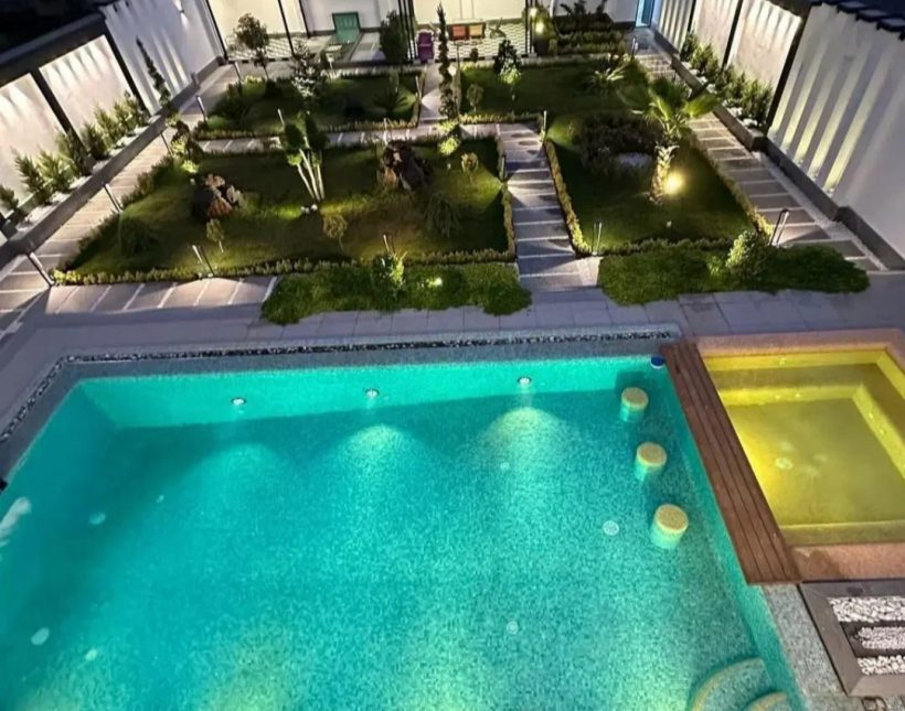 خرید ویلا خوریه نور ۳۵۰ متری مدرن فول فرنیش شهرک برند | ۳۵۰ متر