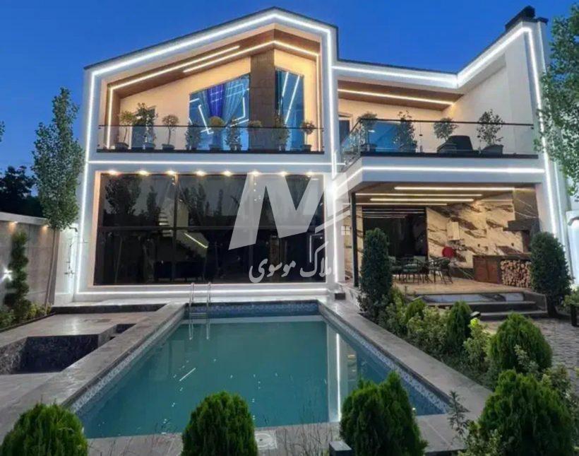 خرید ویلا رمشی چمستان دوبلکس استخردار فول فرنیش | ۳۰۰ متر