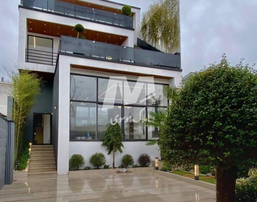 خرید ویلا جوربند چمستان ۳۵۰ متری تریبلکس لاکچری استخردار | ۳۵۰ متر