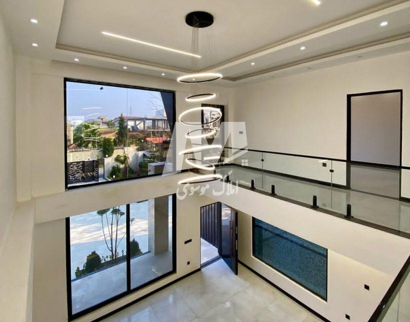 خرید ویلا امیرآباد چمستان دوبلکس مدرن استخر داخلی شهرک برند | ۳۵۰ متر