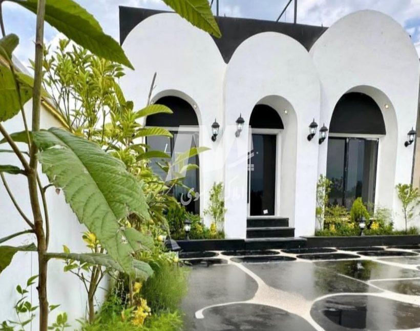 خرید ویلا نما انگلیسی ۲ خوابه با روفگاردن ویو ابدی مدارک تکمیل | ۲۰۰ متر