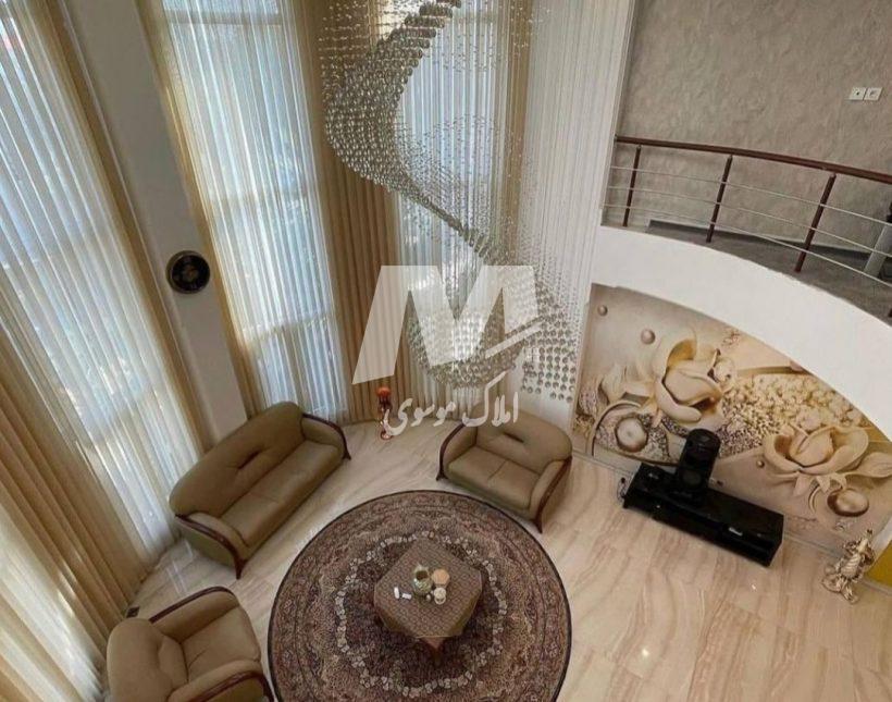 خرید ویلا سعادت آباد چمستان ۳۲۰ متری نما خلیجی استخردار | ۳۲۰ متر