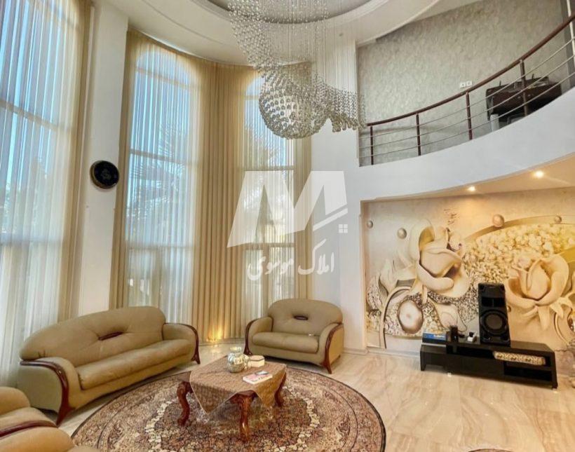 خرید ویلا سعادت آباد چمستان ۳۲۰ متری نما خلیجی استخردار | ۳۲۰ متر