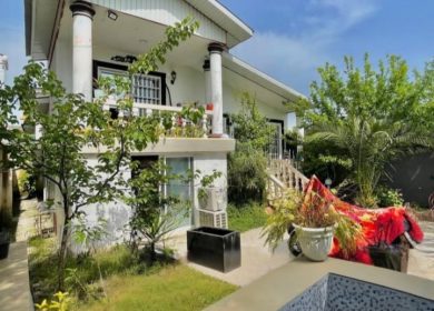 خرید ویلا همصفا چمستان ۲۵۰ متری نیم پیلوت استخردار مبله | ۲۵۰ متر