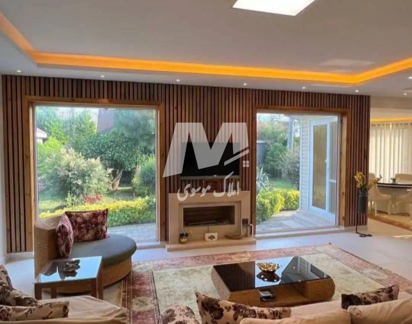 خرید ویلا در نور ۵۵۰ متری نما کانادایی فول فرنیش شهرکی | ۵۵۰ متر