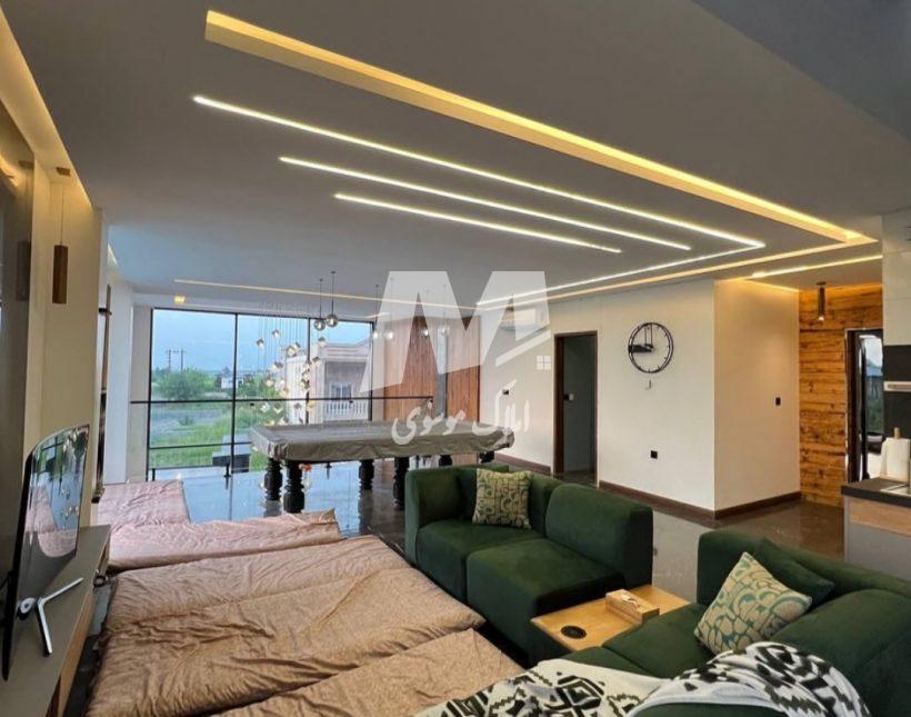 خرید ویلا همصفا چمستان ۷۵۰ متری مدرن هوشمند شهرک جنگلی | ۷۵۰ متر