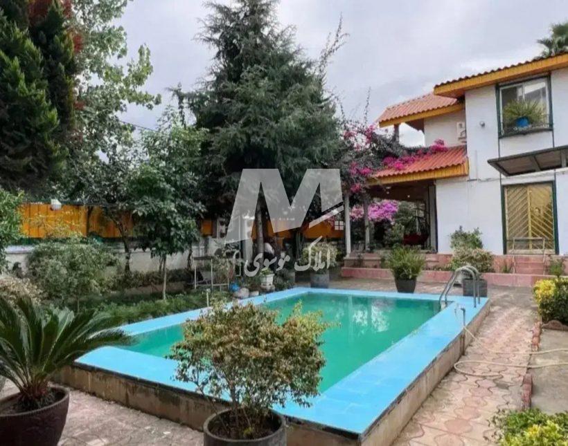 خرید ویلا باغ استخردار ۴۰۰ متری مبله جاده جنگلی ایزدشهر | ۴۰۰ متر