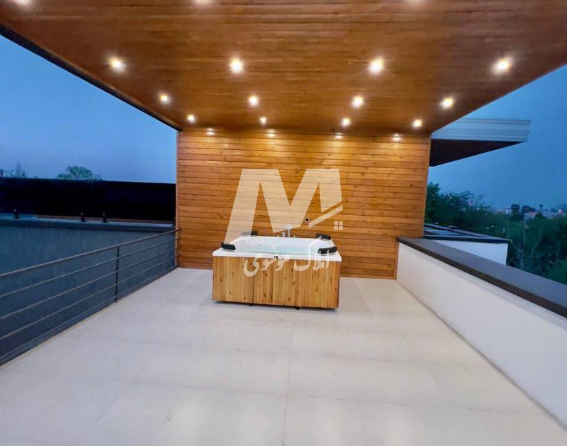 خرید ویلای لاکچری مدرن یا استخر و روف در جاده دریای ایزدشهر | ۴۰۰ متر