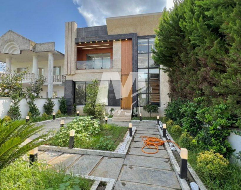 فروش باغ ویلا 350 متری با سند تک برگ منطقه جاده دریا چمستان | 290 متر