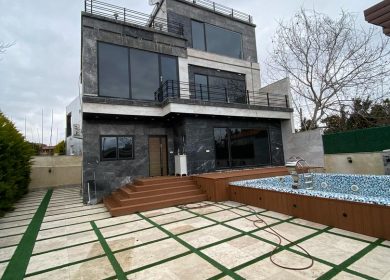 خرید ویلای تریبلکس مدرن شهرکی با استخر در امیرآباد چمستان | ۳۰۰ متر
