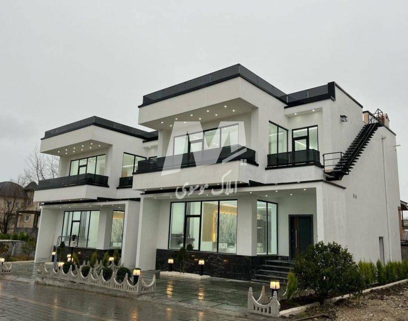 خرید ویلا 400 متری سند دار مدرن شهرکی ویو جنگل و دریا نوشهر | ۲۵۰ متر