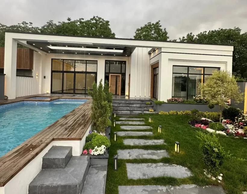 خرید ویلا استخردار شهرک برند جاده دریا ایزدشهر | ۴۰۰ متر