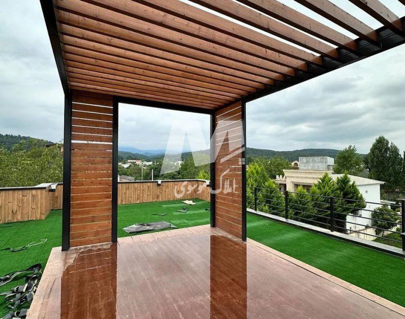 ویلا مدرن بام جنگلی ۴۰۰ متری مدارک کامل استخر چهار فصل | 400 متر