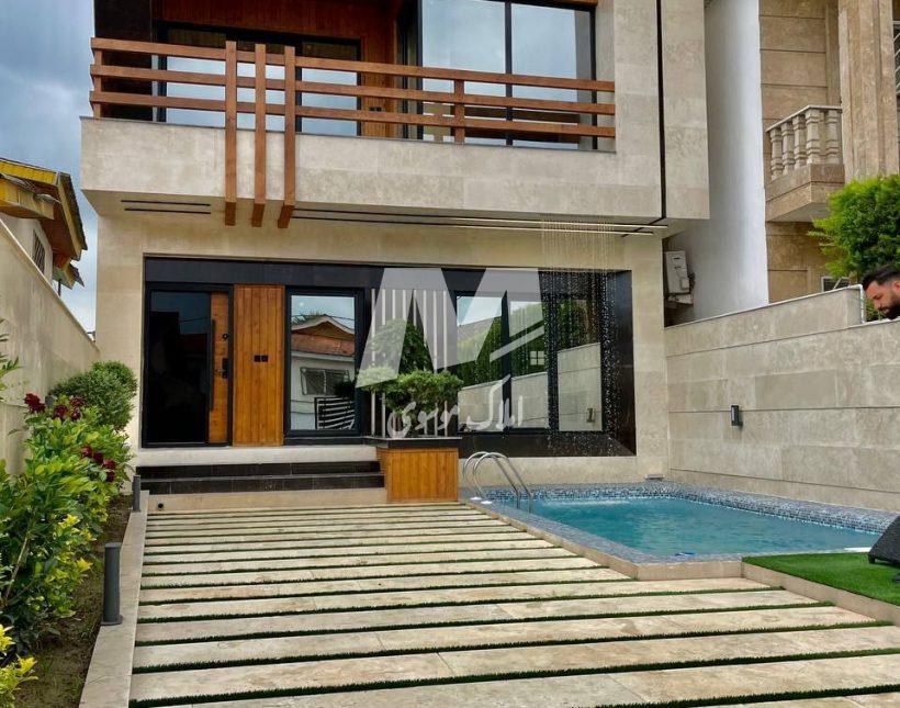 خرید ویلای دوبلکس مدرن استخر روباز در سعادت‌آباد چمستان | ۳۰۰ متر