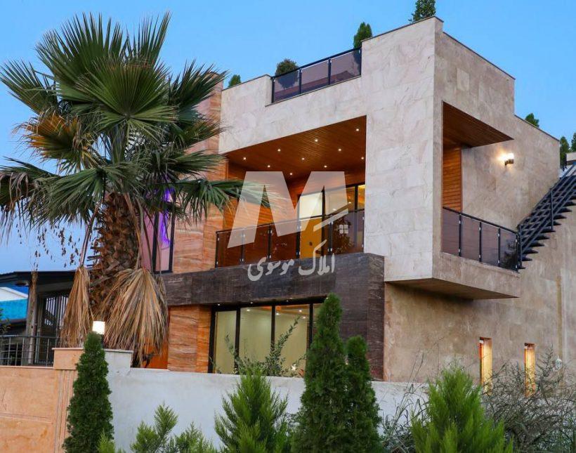 خرید ویلا لوکس ۲۵۰متری در سعادت آباد چمستان | ۲۵۰ متر