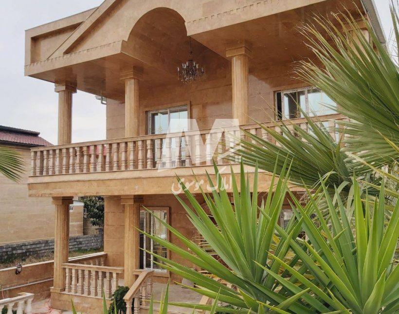 خرید ویلا دوبلکس نما سنگ ۲۴۰ متری در نانوا کلا چمستان | ۲۴۰ متر