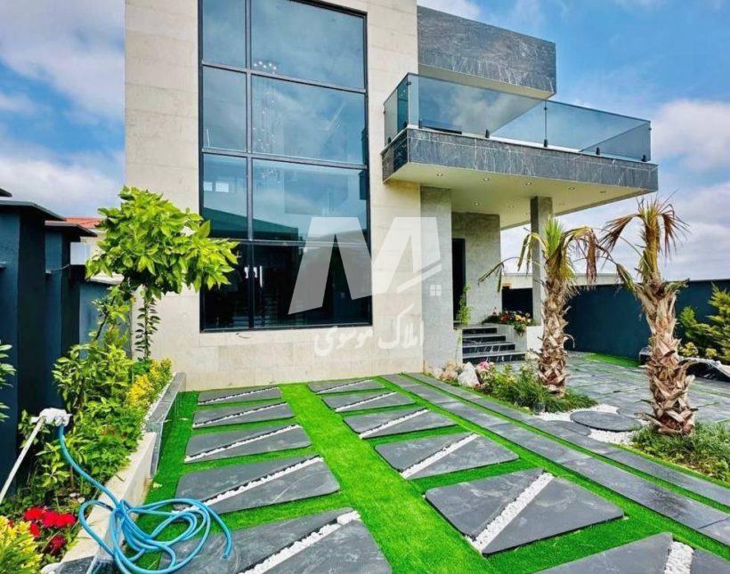 فروش باغ ویلا ۲۲۰ متری سند عرصه اعیان منطقه برند آهودشت چمستان | ۲۰۰ متر