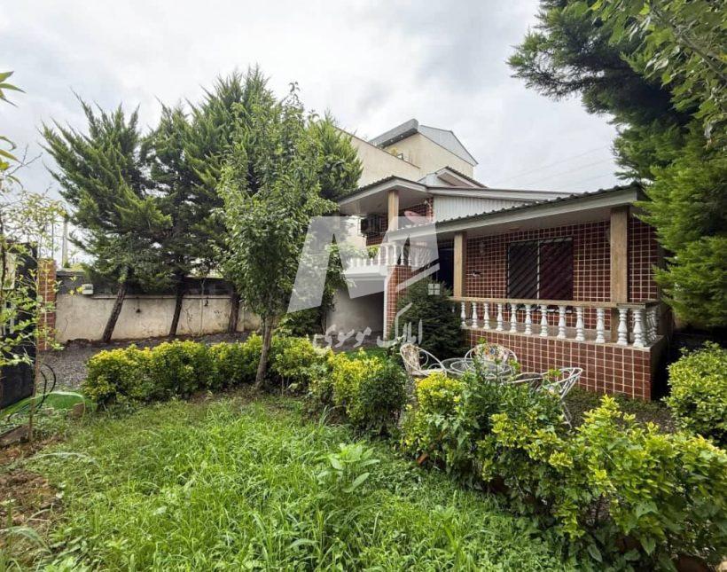 فروش باغ ویلا 250 متری مبله کامل منطقه جنگلی چمستان | 250 متر