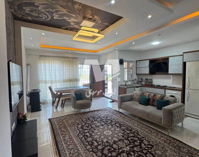 خرید ویلا فلت فول فرنیش مدارک تکمیل ویو ابدی 210 متری آهودشت چمستان | 210 متر