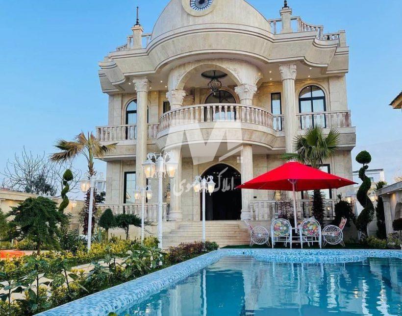 خرید ویلا کاخ ۶۰۰ متری در سعادت آباد چمستان | ۶۰۰ متر