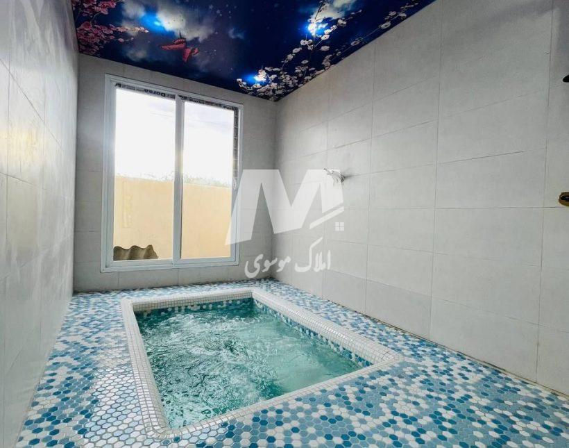 خرید ویلا ۱۶۰ متری با استخرو جکوزی در علی آباد چمستان | ۱۶۰ متر