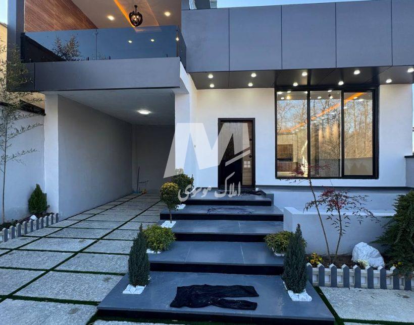 خرید ویلا دوبلکس نما مدرن 250 متری آهودشت چمستان | 250 متر